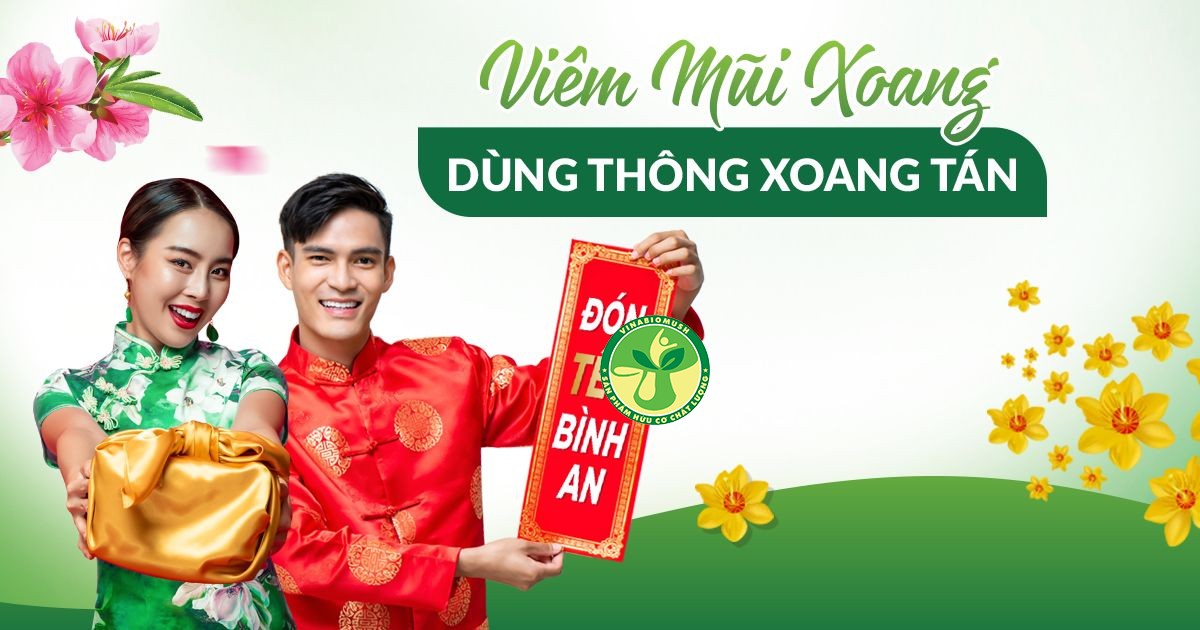 Viêm mũi xoang dùng Viêm Xoang Tán – Đón Tết bình an 